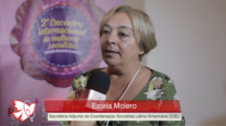 Estela Molero – 2º Encontro Internacional de Mulheres Socialistas – Entrevista