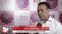 Joílson Cardoso – 2º Encontro Internacional de Mulheres Socialistas – Entrevista