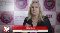 Kátia Born – 2º Encontro Internacional de Mulheres Socialistas – Entrevista