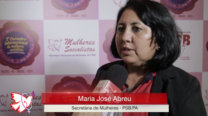 Maria José de Abreu – 2º Encontro Internacional de Mulheres Socialistas – Entrevista
