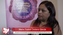 Maria Ysabel – 2º Encontro Internacional de Mulheres Socialistas – Entrevista