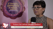 Susana Delgado – 2º Encontro Internacional de Mulheres Socialistas – Entrevista