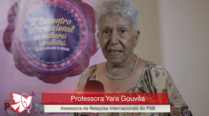 Professora Yara – 2º Encontro Internacional de Mulheres Socialistas – Entrevista