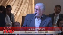 Jaques Wagner discursa em homenagem aos 50 anos de Eduardo Campos