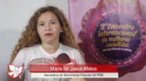 Maria de Jesus – 2º Encontro Internacional de Mulheres Socialistas – Entrevista