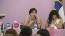 Susana del Carmen Delgado Orellano – 2º Encontro Internacional de Mulheres Socialistas – 1º Dia