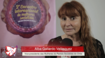 Alba Gallardo – 2º Encontro Internacional de Mulheres Socialistas – Entrevista