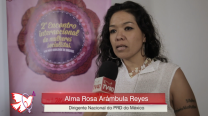Alma Rosa Arambula – 2º Encontro Internacional de Mulheres Socialistas – Entrevista