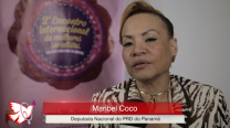 Maribel Coco – 2º Encontro Internacional de Mulheres Socialistas – Entrevista